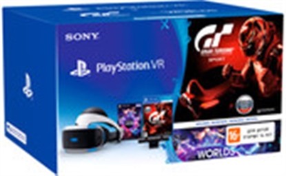 PlayStation VR (с камерой, Gran Turismo Sport и VR Worlds)