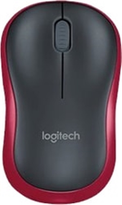Picture of Logitech Wireless Mouse M185 Red