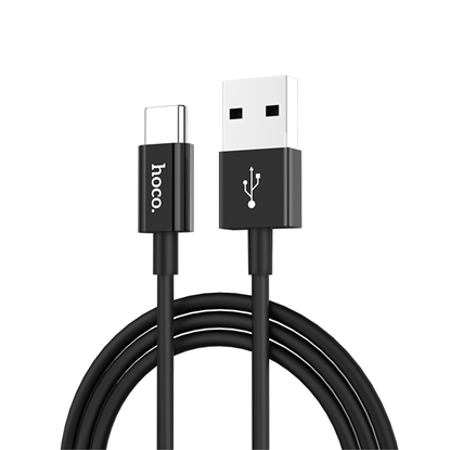 Picture of Hoco Skilled Charging Data Cable Type-C X23 Black