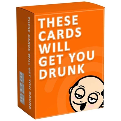 Picture of These Cards Get You Drunk Orange