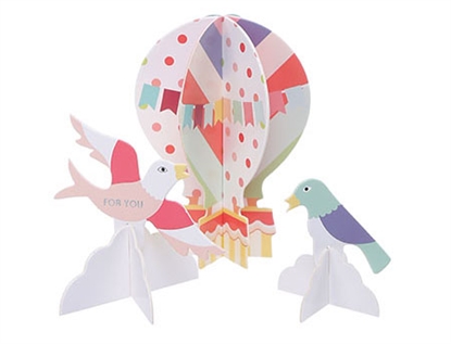 Picture of Miniso DIY Greeting Card Hot-air Balloon