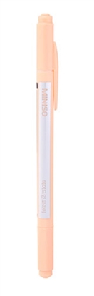 Picture of Miniso Double-ended Marker Pale Orange
