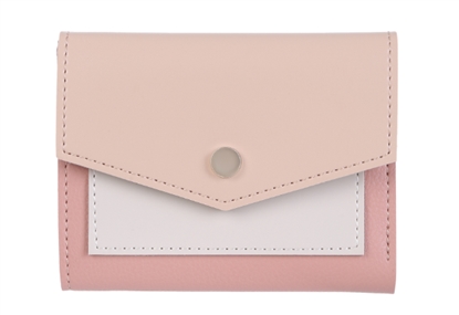 Picture of Miniso Simple Short Trifold Wallet Pink