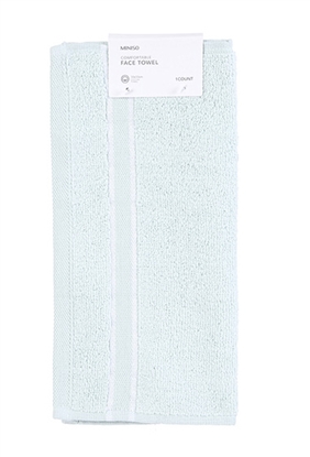 Picture of Miniso Super Soft Face Towel Mint Green