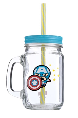 Picture of Miniso Marvel Straw glass Captain America