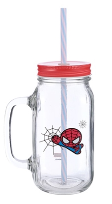 Picture of Miniso Marvel Straw glass Spider-Man