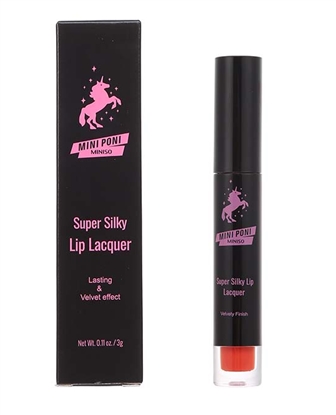 Picture of Miniso Lip Lacquer 02 Grapefruit Red