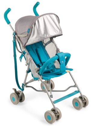 Picture of Happy Baby Cane Stroller Twiggy Marine Gray