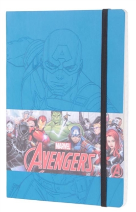 Picture of Miniso Marvel PU Memo Book-Captain America Medium