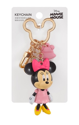 Picture of Miniso Minnie Mouse Collection Plush Key Chain Pendant