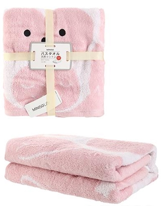 Picture of Miniso Comfort Bath Towel Pink