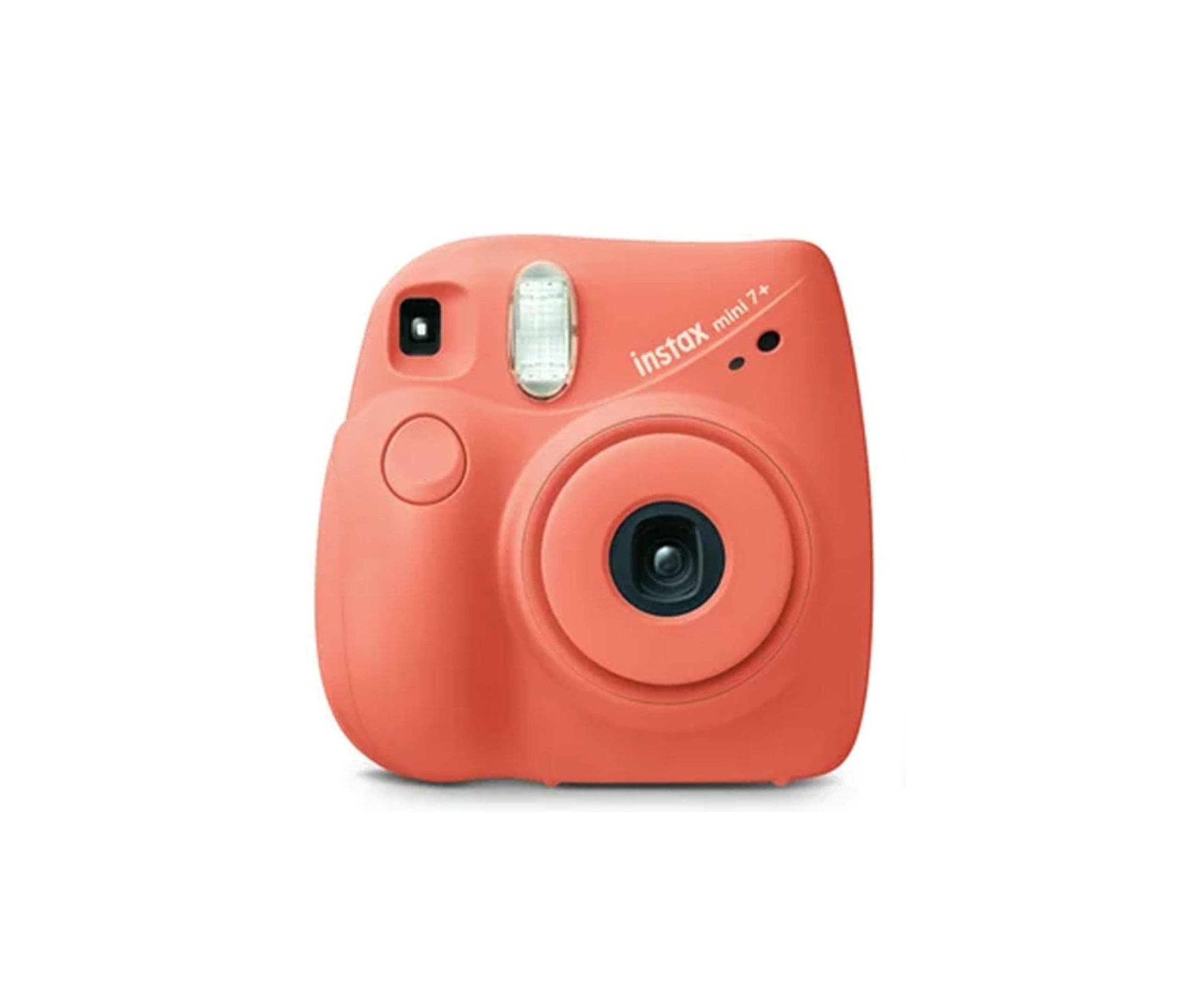 FUJIFILM Instax Mini 7+ Instant Film Camera - Coral